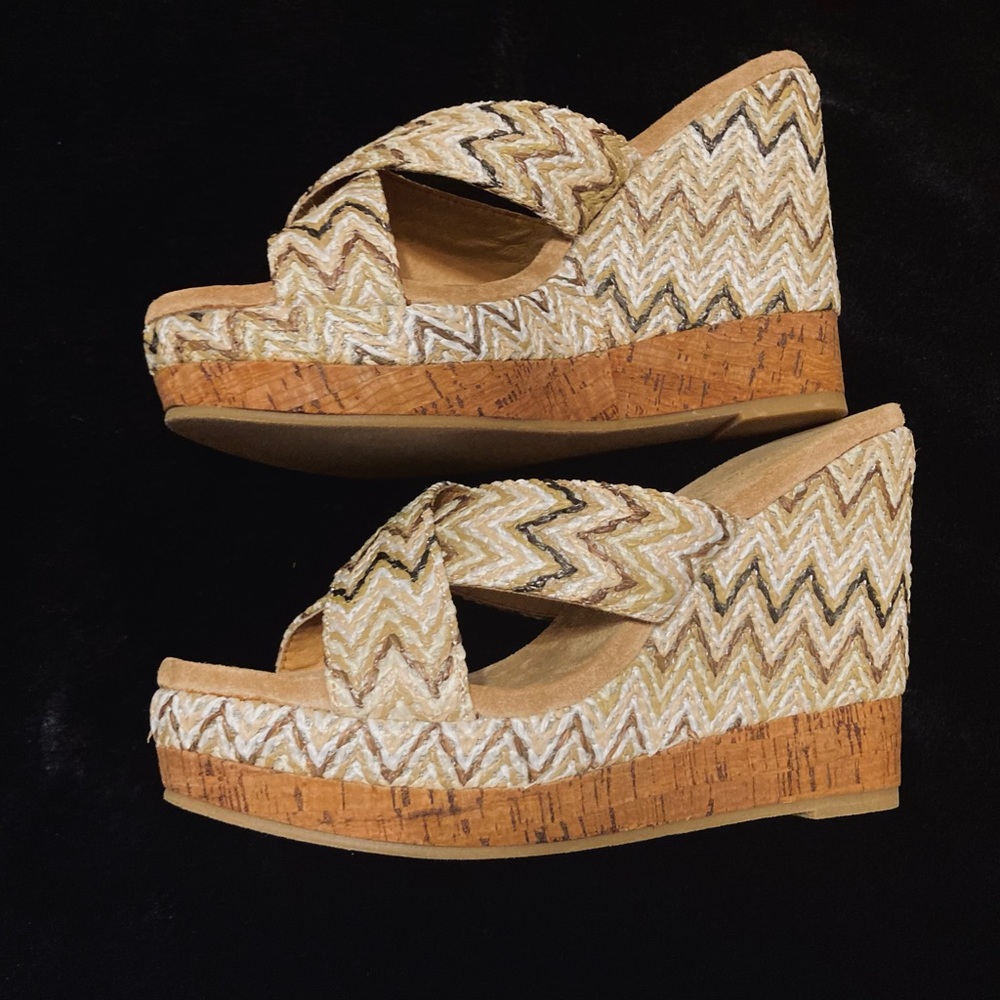 Very Volatile Tracee Wedges Size 9 - image 8